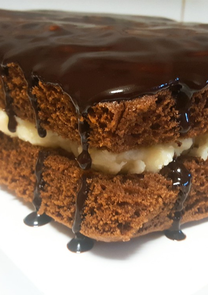 Una foto de Tarta de choco coco