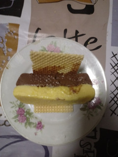 Una foto de Sándwich helado de dos chocolates