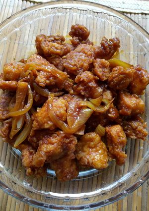 Foto resep Ayam goreng tepung kecap