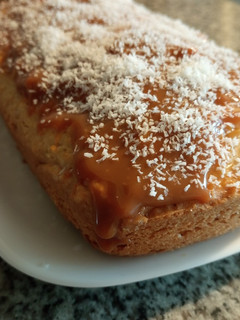 Una foto de Budín de coco