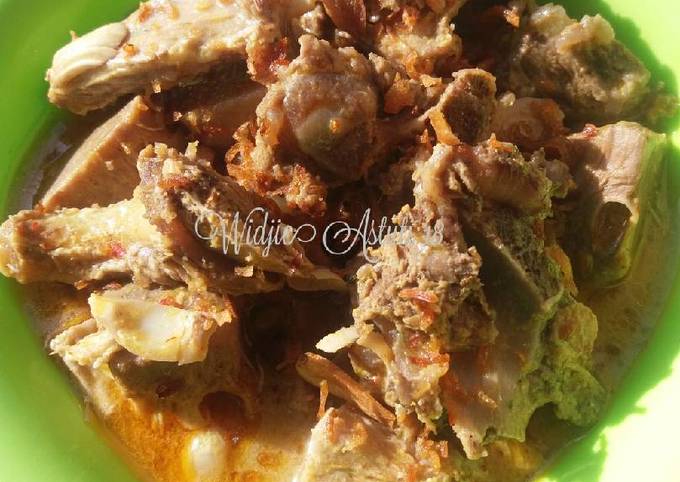 Resep: Gulai Nangka Tulangan Sapi Anti Gagal