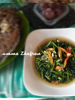 Foto resep Tumis selada air terasi