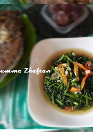 Foto resep Tumis selada air terasi