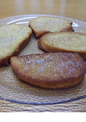 Una foto de Torrijas sin azúcar. Aptas diabéticos