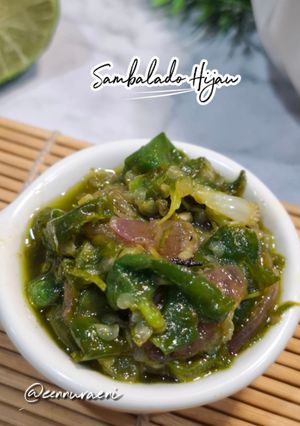 Foto resep Sambalado Hijau Serbaguna