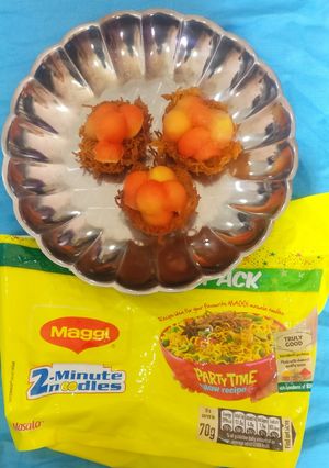 A picture of Maggi fruit basket.