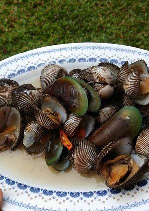 Foto resep Kerang dara kuah rempah