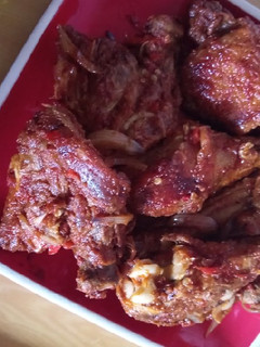 A picture of Pepper chicken.