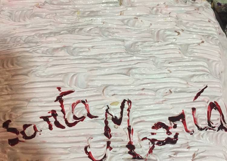 Tarta para Santa María