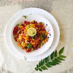 A picture of PUFFED RICE UPMA 😋 Instant Breakfast Recipe 😋 Murmure Upma.