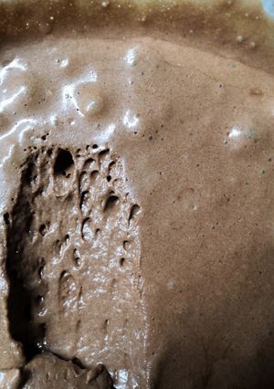 A picture of Cyril Lignac's Chocolate Mousse.