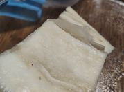 Une photo de manioc salé