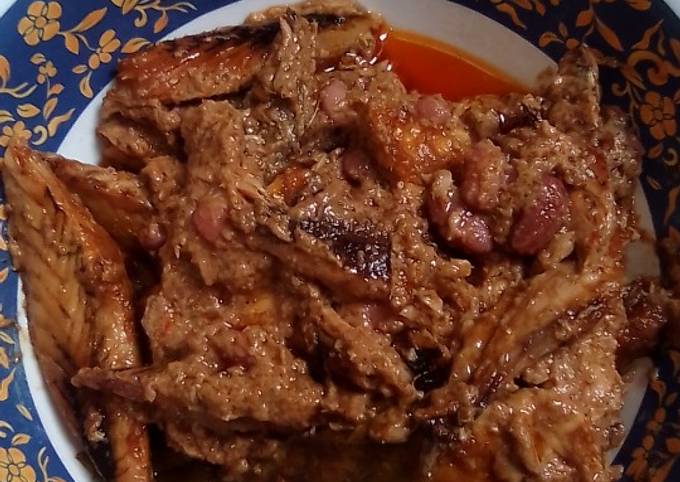 Rendang Ikan Tempe Kacang Merah