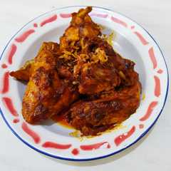 A picture of Ayam bakar bumbu bali.