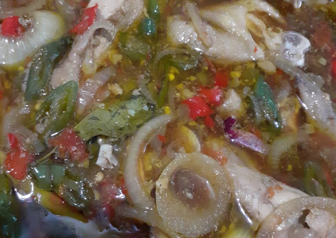 Ayam kecap rica-rica