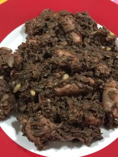 Una foto de Masamorcilla con salchichas