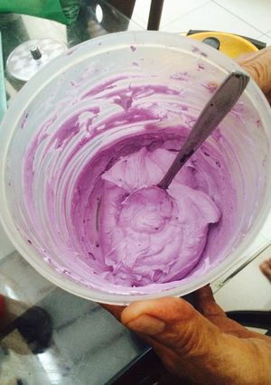 Foto resep Es krim taro alias ubi ungu