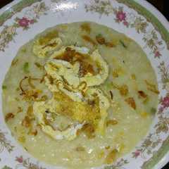 รูปของ Bubur sop # pr_homemadestreetfood #