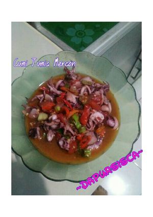 Foto resep Cumi tumis mercon
