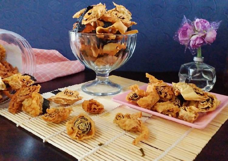 Crispy Kulit Tahu Gulung Nori #RabuBaru_Cookpad