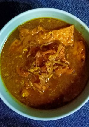 Foto resep 5. Rawon Ayam Tahu Sederhana