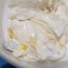 A picture of Mango nutty cream.