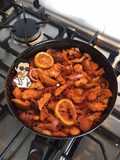 Chicken Popcorn with Sweet and Sour Sauce
