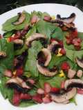 Ensalada de espinacas con tocino 🥗🥓