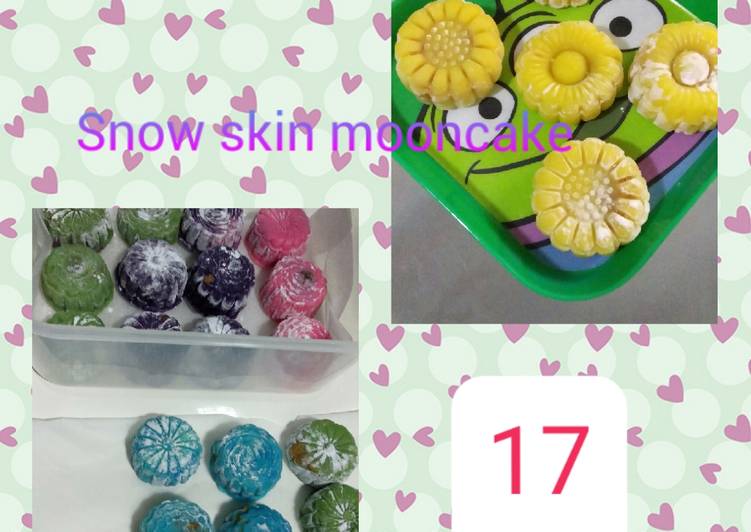 Langkah Mudah untuk Membuat Snow Skin Mooncake, Lezat