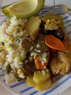 Una foto de Pollo al limón