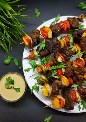 صورة لوصفة شيش كباب