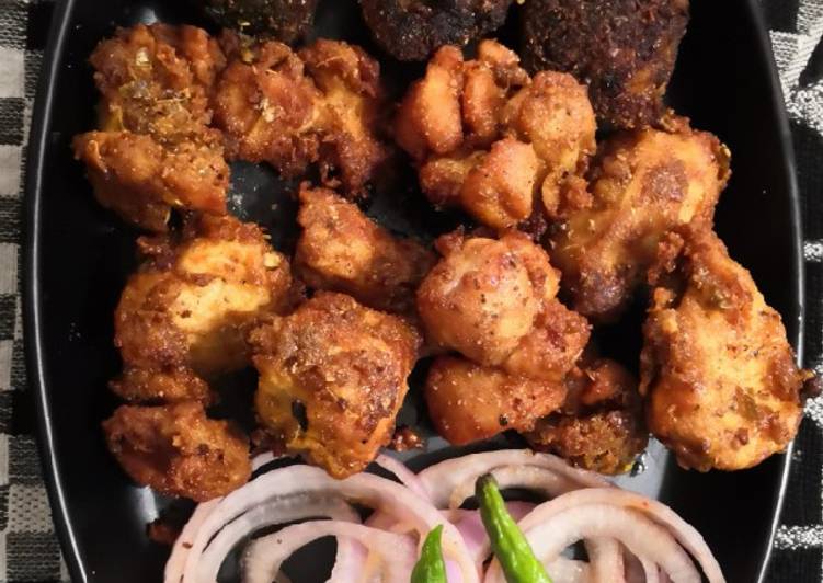 Recipe of Super Quick Homemade Chicken and fish platter