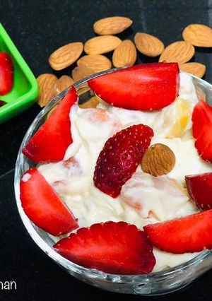 A picture of Easy Peasy Fruit Cream.