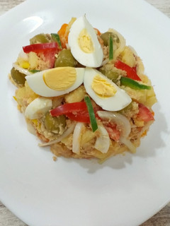 Una foto de Ensalada campera -deliciosa y saludable