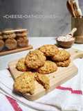 Cheese oat cookies