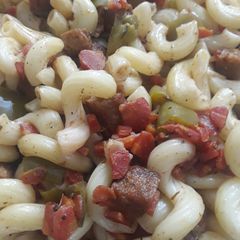 A picture of Spiral pasta.