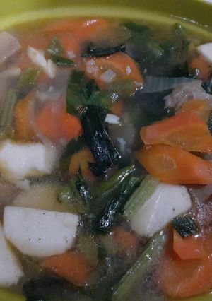 Foto resep Capcay goreng baso ikan