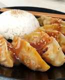 Gyozas de gambón