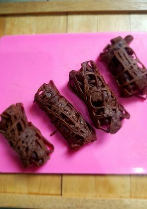 Foto resep Roti jala coklat