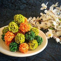Puffed rice laddu A picture of Puffed rice laddu.