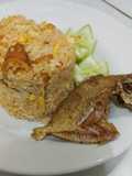 Nasgor spesial ikan petek