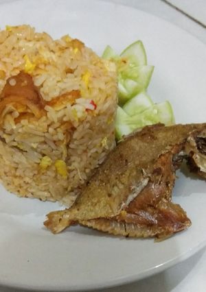 Foto resep Nasgor spesial ikan petek