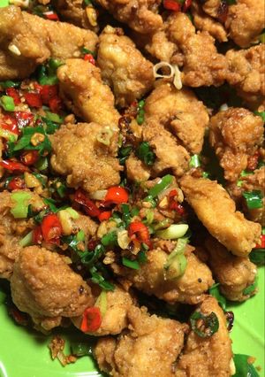 Foto resep Ayam Cabe Lada Garam