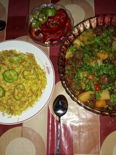 صورة لوصفة كفتة تركية