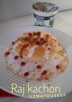 A picture of Raj kachori.