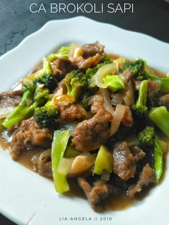 Cara Gampang Membuat Resep Ca Brokoli Sapi yang Uenak Anti Ribet, Sempurna