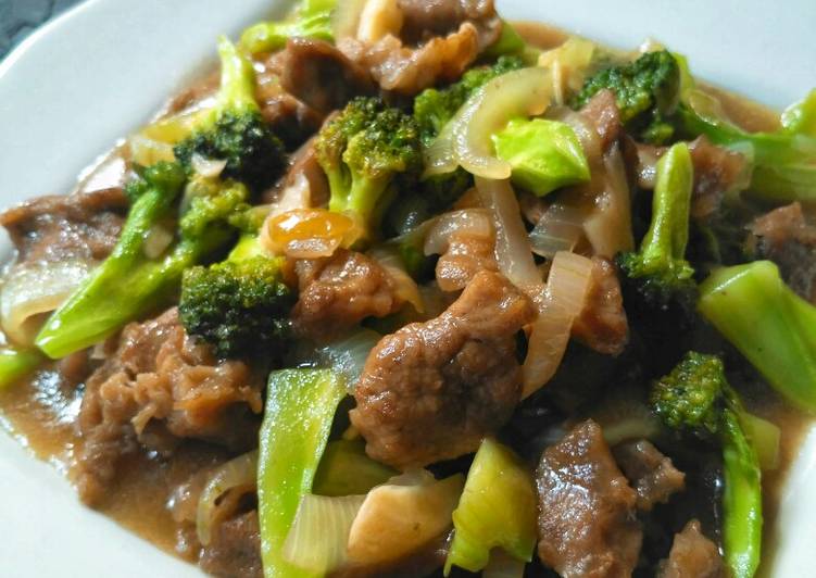 Resep Ca Brokoli Sapi, Menggugah Selera