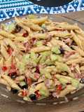 Tonhalas penne saláta