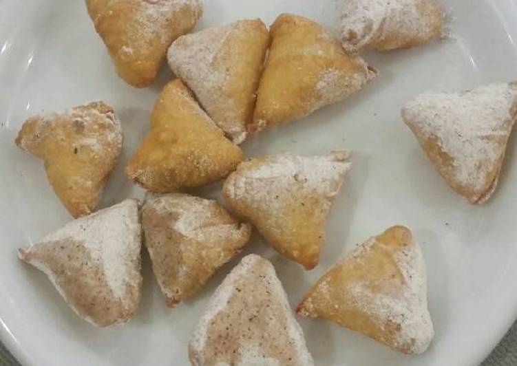 ميني سمبوسه بالمكسرات (حلو قهوه)