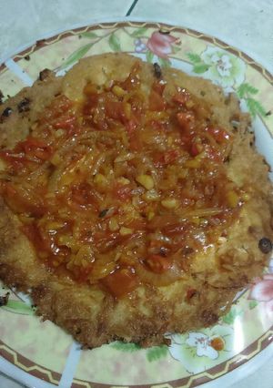 Foto resep Omlet pedas manis